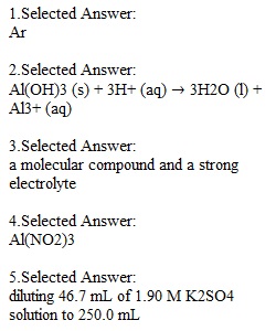 Homework Chapter4